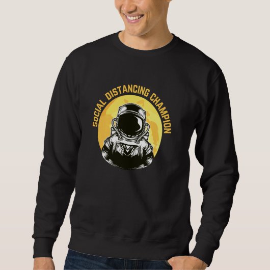 Der Champion Astronaut im Parco delle camelie Sweatshirt (Vorderseite)