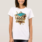 Der Champion des Pools Shark T-Shirt (Vorderseite)