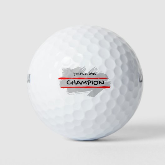 Der Champion Golfball (Vorderseite)