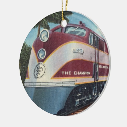 Der Champion Keramik Ornament (Links)