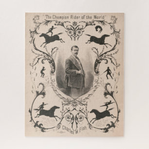 Der Champion-Reiter der Welt, Charles W. Fish. Puzzle