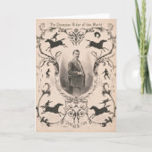 Der Champion Rider der Welt, Charles W. Fish. Karte (Vorderseite)