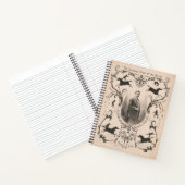 Der Champion Rider der Welt, Charles W. Fish. Notizblock (Innenseite)