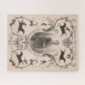 Der Champion Rider der Welt, Charles W. Fish. Puzzle (Horizontal)