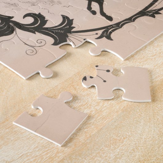 Der Champion Rider der Welt, Charles W. Fish. Puzzle (Seite)