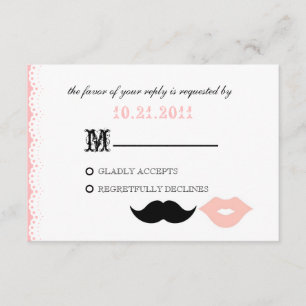 DER CHAPLIN - PRIMROSE RSVP KARTE