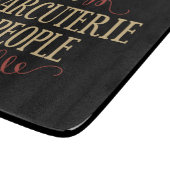 Der Charcuterie ist Leute Schneidebrett (Ecke)