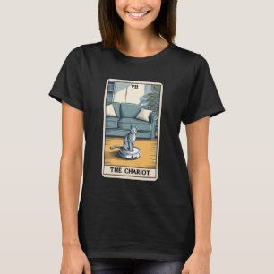 Der Chariot Roboter-Staubsauger Katze Lustige Taro T-Shirt