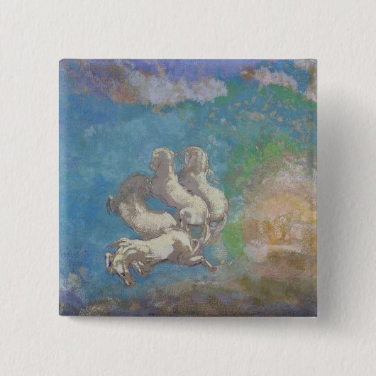 Der Chariot von Apollo, c.1905-14 Button (Vorderseite)