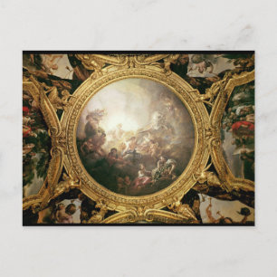 Der Chariot von Apollo, Deckenmalerei Postkarte