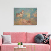 Der Chariot von Apollo Leinwanddruck (Insitu (Wohnzimmer))
