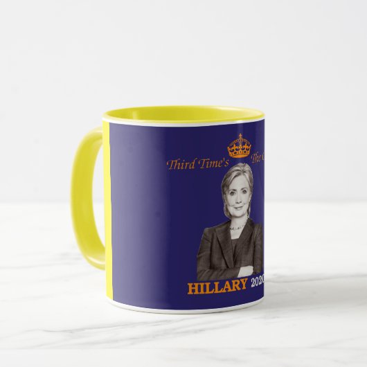 Der Charme der dritten Zeit Tasse (Vorderseite Links)