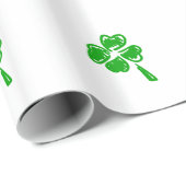 Der Charme des Grünen St. Patrick Tag Geschenkpapier (Rolleneckpunkt)