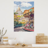 Der Charme von Paris Poster (Küche)