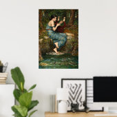 Der Charmer von John William Waterhouse Poster (Heimbüro)