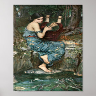 Der Charmer von John William Waterhouse Poster