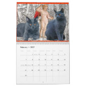 Der Chartreux-Kalender  Kalender (Feb 2027)