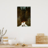 Der Chasseur im Walde Poster (Küche)