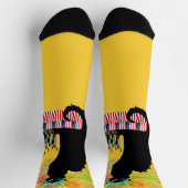 Der Chat Noir Independence Day Socken (Oben)