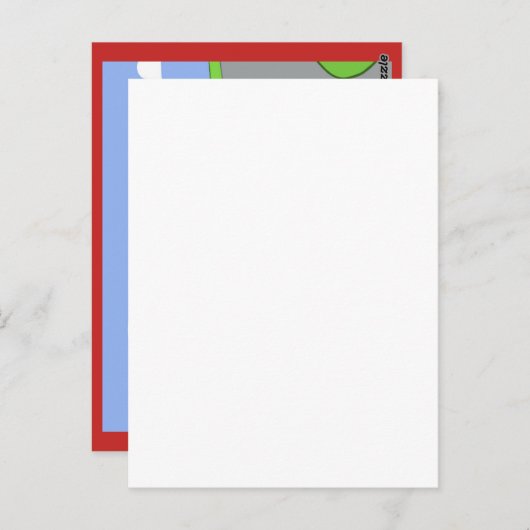 Der Chauffeur Postkarte (Vorne/Hinten)