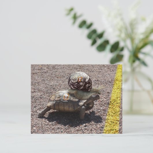 Der Cheater Postkarte (Stehend Vorderseite)