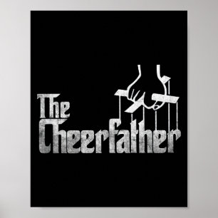 Der Cheerfather Vatertag Cheer Dad Cheerleader  Poster