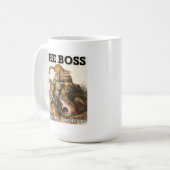 Der Chef der ganzer Chipmunks-lustigen Tasse (Vorderseite Links)