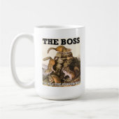 Der Chef der ganzer Chipmunks-lustigen Tasse (Links)