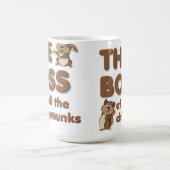 Der Chef der ganzer Chipmunks-lustigen Tasse (Mittel)