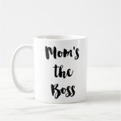 Der Chef der Mama - Chef-Dame Coffee Tea Mug Kaffeetasse (Links)