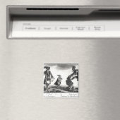 Der Chef der Wilden skaliert seinen Feind Magnet (In Situ (Geschirrspüler))