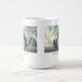 "Der Chef-" Eichhörnchen Kaffeetasse (Mittel)