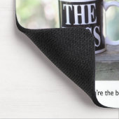 "Der Chef-" Eichhörnchen Mousepad (Ecke)