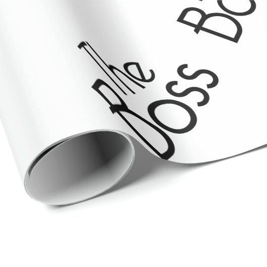 Der Chef Geschenkpapier (Rolleneckpunkt)