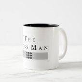 DER CHEF-MANN vorbei: ChicaSunshine Zweifarbige Tasse (VorderseiteRechts)