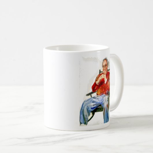 Der Chef mit der Tasse feine Kunst der Soße (VorderseiteRechts)