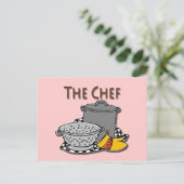 Der Chef Pots and Pans Postkarte (Stehend Vorderseite)