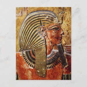 Der Chef von Seti I aus dem Grab von Seti Postkarte