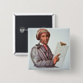 Der Cherokee Gelehrte, Sequoyah (1776-1843) (Farbe Button (Vorne & Hinten)