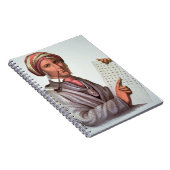 Der Cherokee Gelehrte, Sequoyah (1776-1843) (Farbe Notizblock (Rechte Seite)