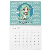 Der Chibi Tierkreis Kalender (Jan 2027)