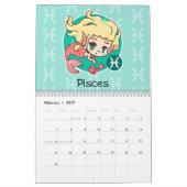 Der Chibi Tierkreis Kalender (Feb 2027)