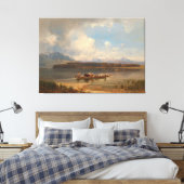 Der Chiemsee Im Herbst Leinwanddruck (Insitu (Schlafzimmer))