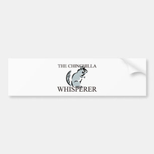 Der ChinchillaWhisperer Autoaufkleber