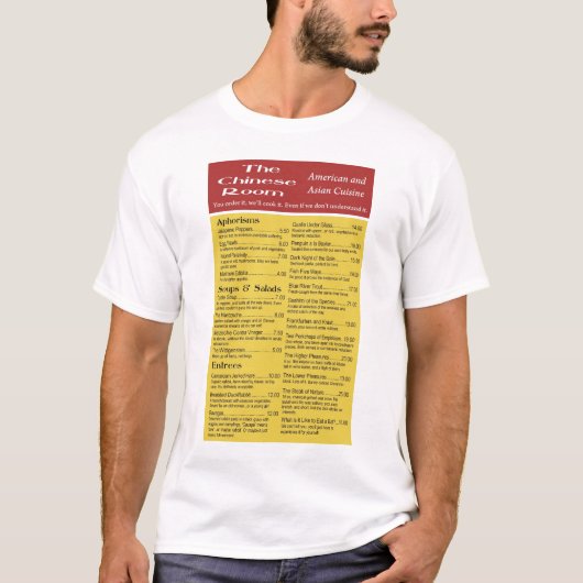 Der chinesische Raum T-Shirt (Vorderseite)