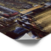 Der chinesische Saal im großen Palais Poster (Ecke)