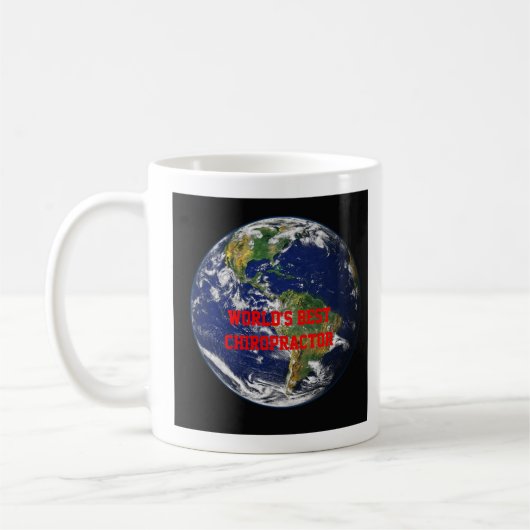 Der Chiropraktor-Kaffee-Tasse der Welt BESTE Kaffeetasse (Links)