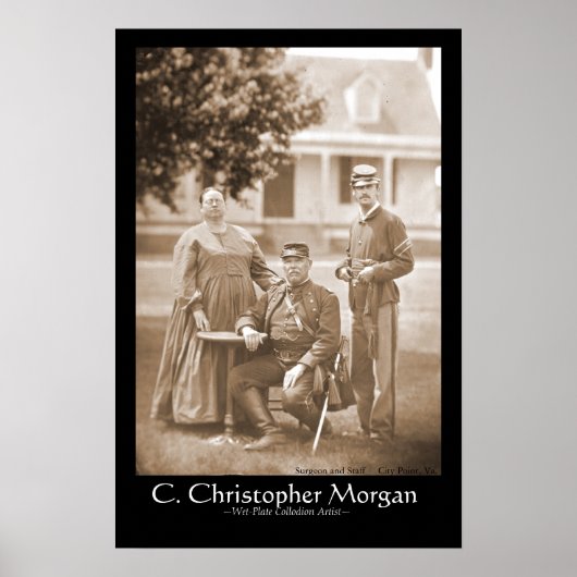 Der Chirurg am City Point, Va. Poster (Vorne)