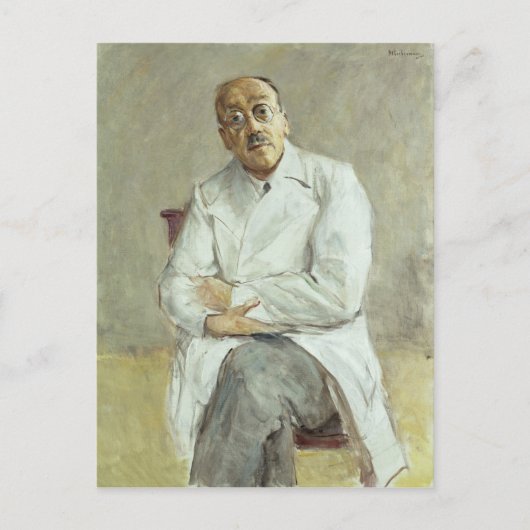 Der Chirurg, Ferdinand Sauerbruch, 1932 Postkarte (Vorderseite)