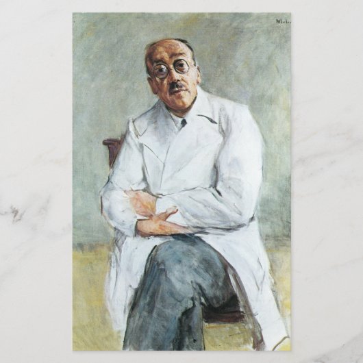 Der Chirurg (von Max Liebermann) Briefpapier (Vorderseite)
